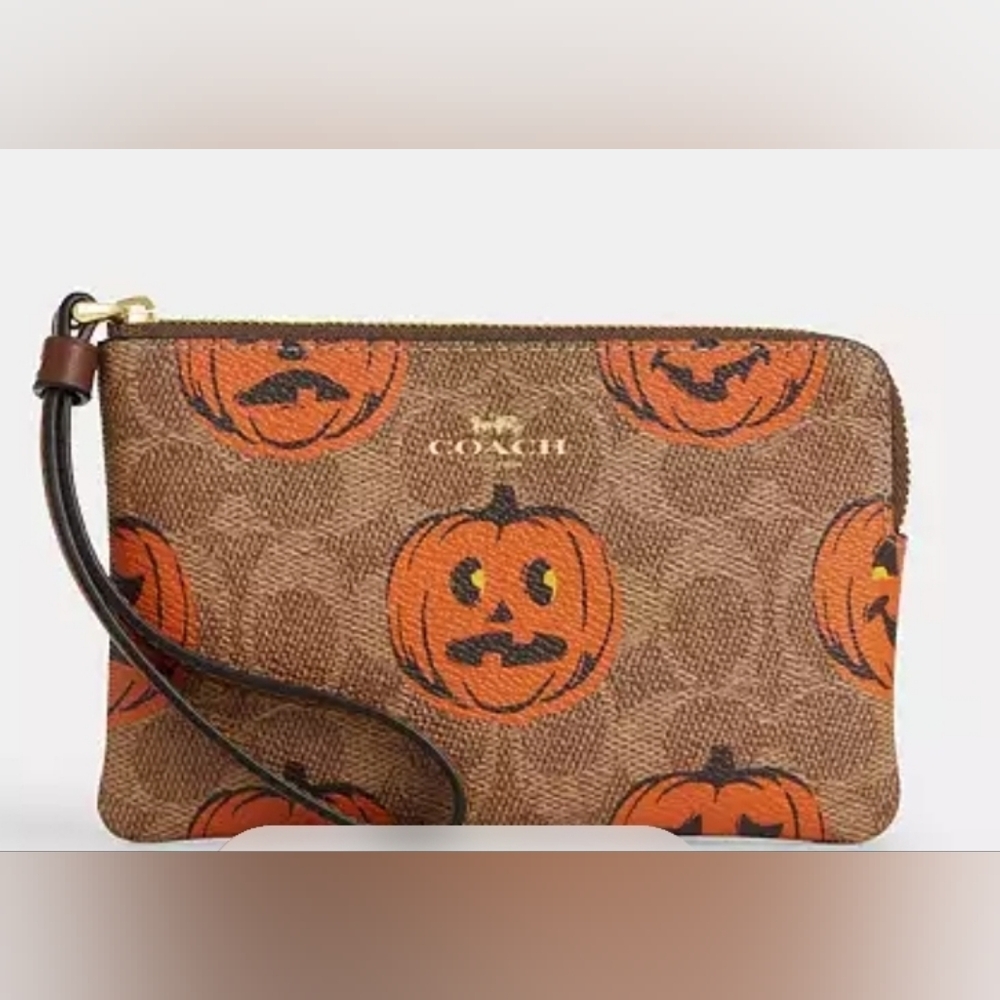 Coach Halloween Wristlet